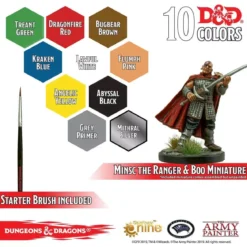 D&D Adventurers Paint Set - Peinture