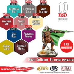 D&D Underdark Paint Set - Peinture
