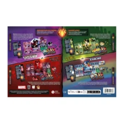 Dice Throne Marvel : Thor, Loki, Spiderman, Scarlet Witch