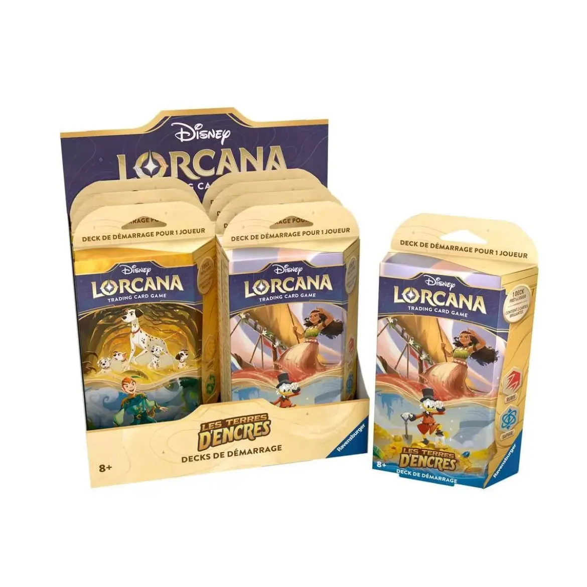 Disney Lorcana : Deck de Démarrage Vaiana / Picsou - Troisième Chapitre