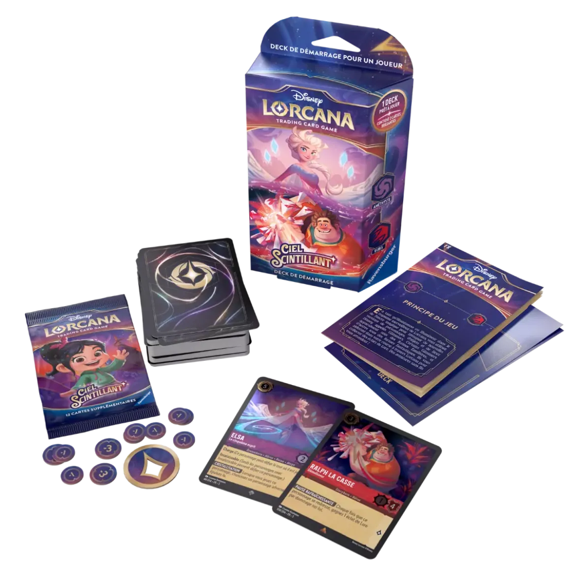 Disney Lorcana : Deck de Démarrage Elsa / Ralph - Cinquième Chapitre