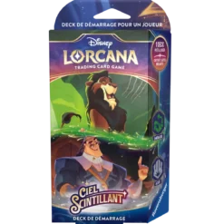 Disney Lorcana : Deck de Démarrage Scar / Kronk - Cinquième Chapitre