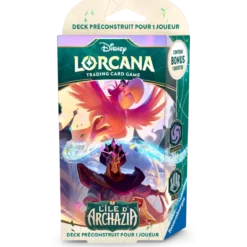 Disney Lorcana : Deck de Démarrage Améthyste / Acier - Set 7 L'Île d'Archazia