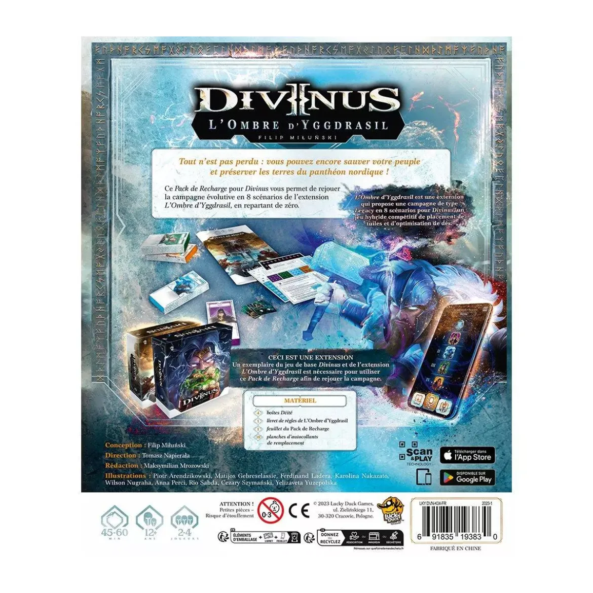 Divinus - Shadow of Yggdrasil : Pack de Recharge