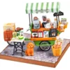 DIY House Rolife - Aromatic Coffee Cart - 162 Pièces