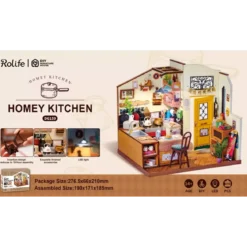 DIY House Rolife - Cozy Kitchen - 196 Pièces