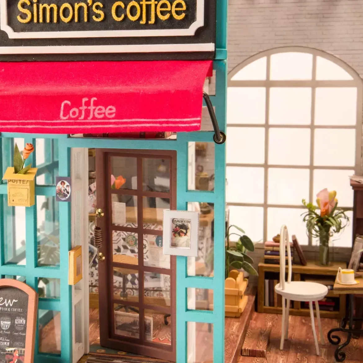 DIY House Rolife - Simon's Coffee - 203 Pièces