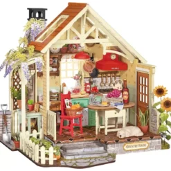 DIY House Rolife - Sunlit Farmhouse Kitchen - 438 Pièces