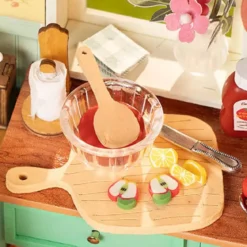 DIY House Rolife - Sunlit Farmhouse Kitchen - 438 Pièces