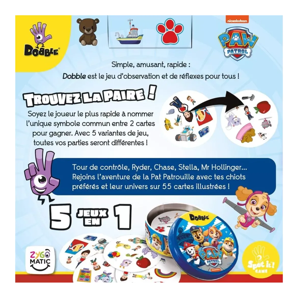 Dobble Pat Patrouille