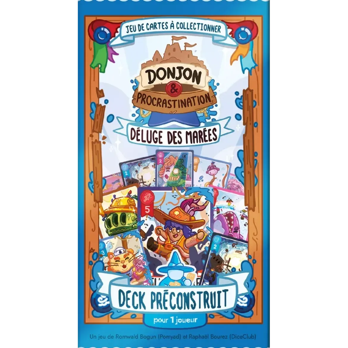 Donjon & Procrastination : S4 Déluge Des Marées : Deck Préconstruit - 1 joueur
