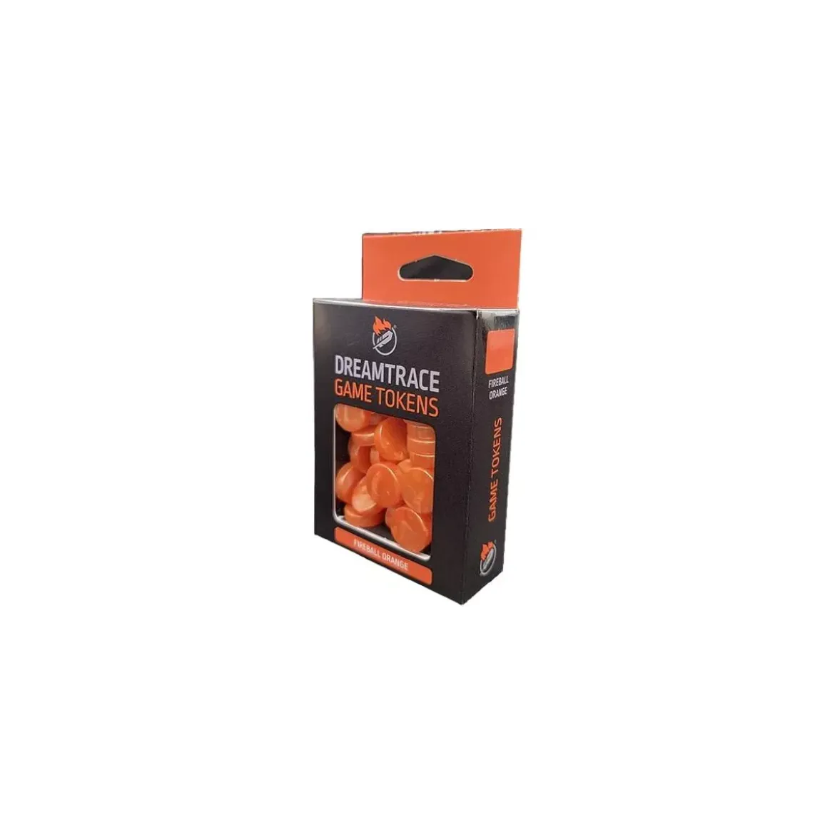 DreamTrace Gaming Tokens : Fireball Orange