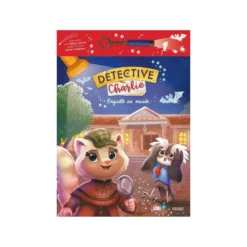 Détective Charlie - Livre : Enquête au musée, la Licorne d'Opale
