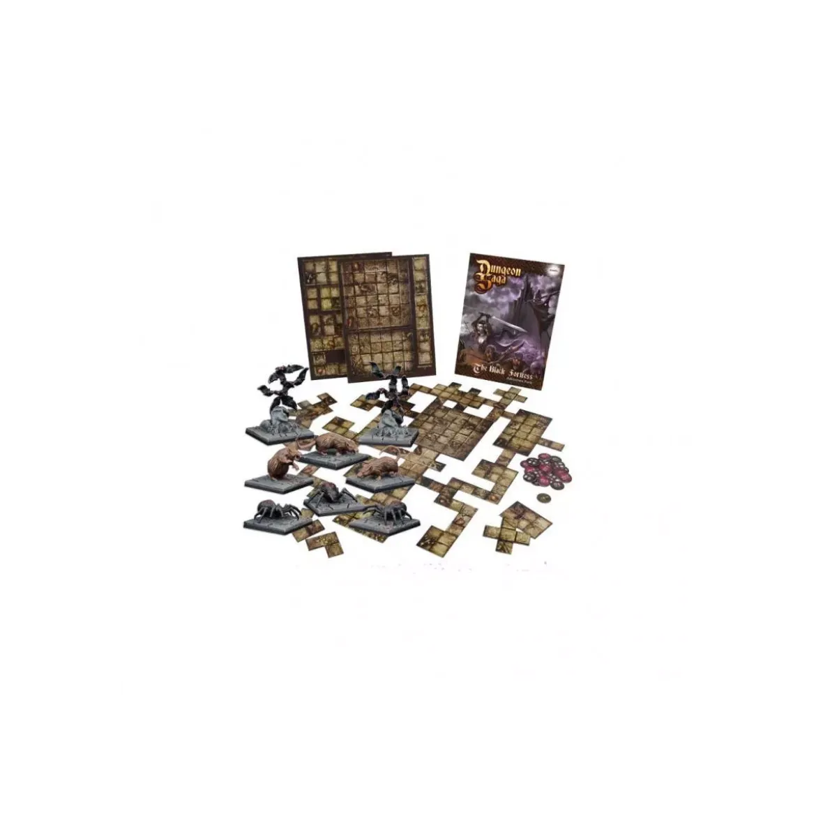 Dungeon Saga : La Forteresse Noire - Extension