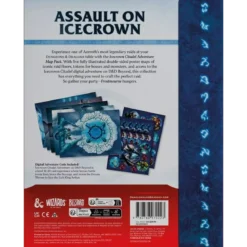 Dungeons & Dragons 5 : World of Warcraft - Icecrown Citadel Adventure Map Pack - Version Anglaise