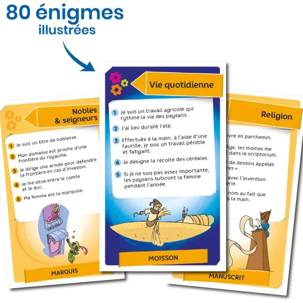 Enigmes : Chevaliers et châteaux forts