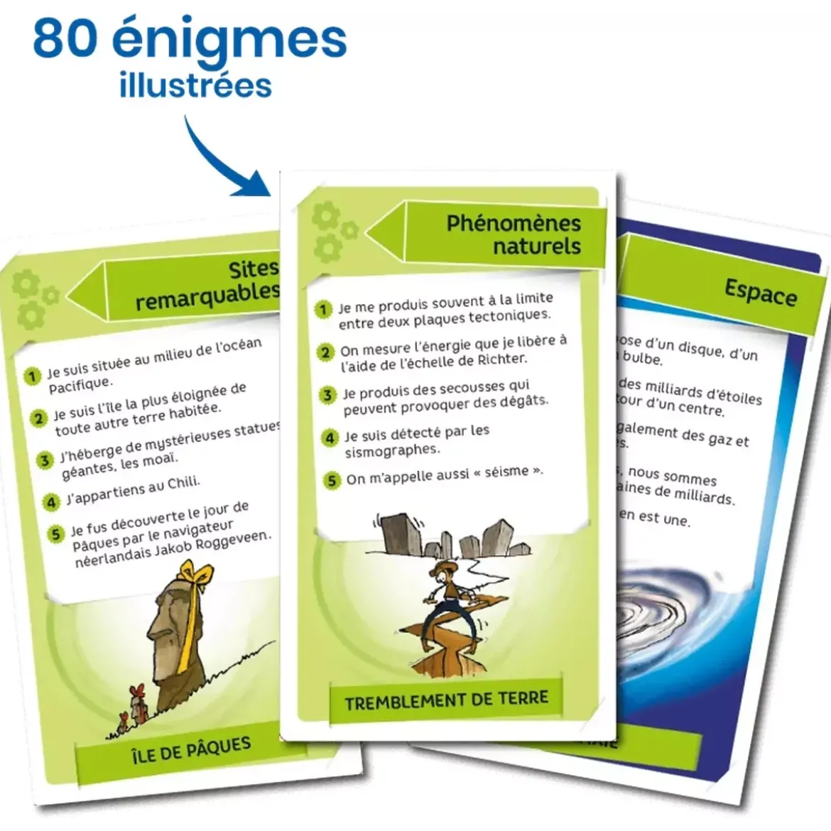 Enigmes : Notre Terre