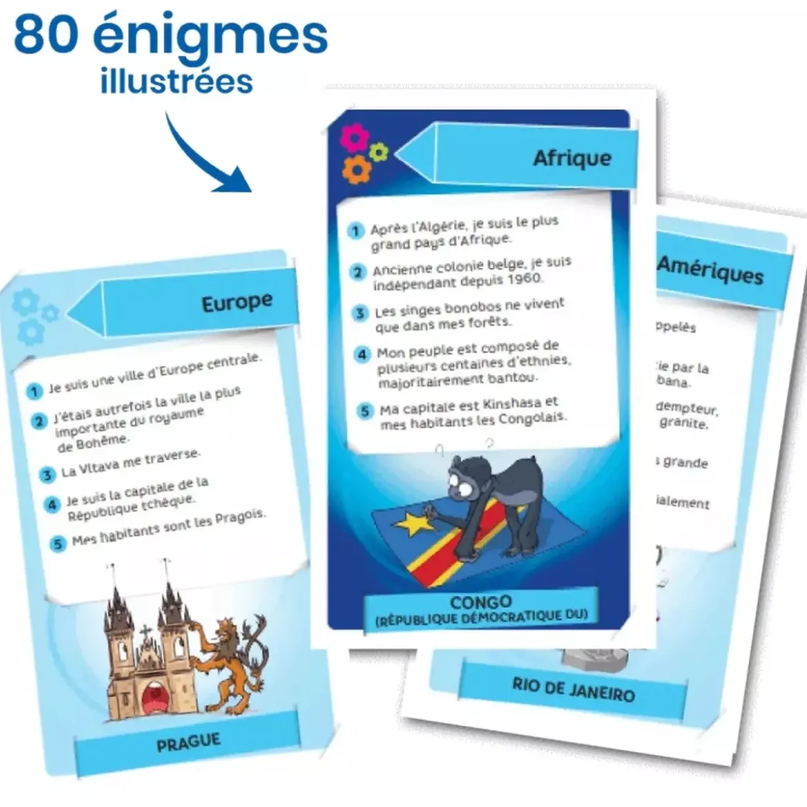 Enigmes : Villes et Pays