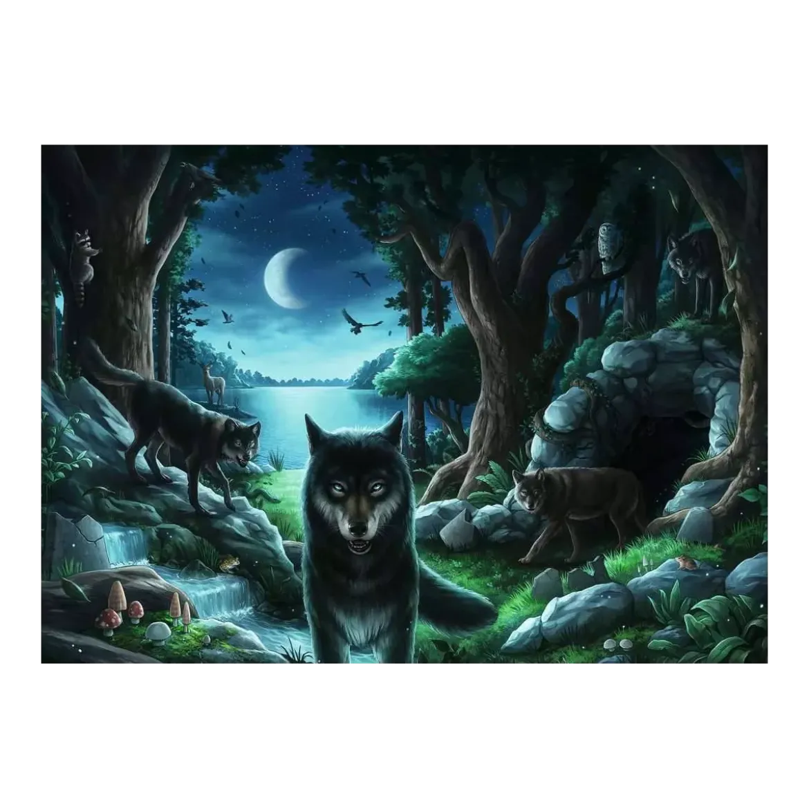 Escape Puzzle Histoires de Loups - 759 pièces