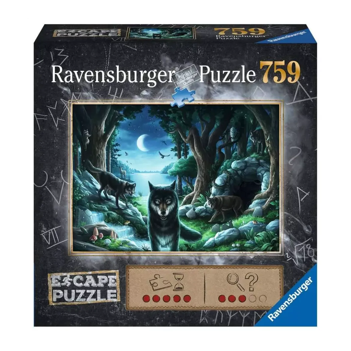 Escape Puzzle Histoires de Loups - 759 pièces
