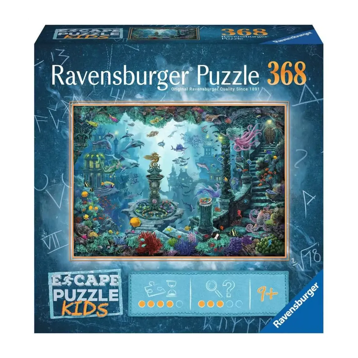 Escape Puzzle Kids Au Royaume sous-marin - 368 pièces