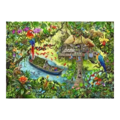 Escape Puzzle Kids Un safari dans la jungle - 368 pièces