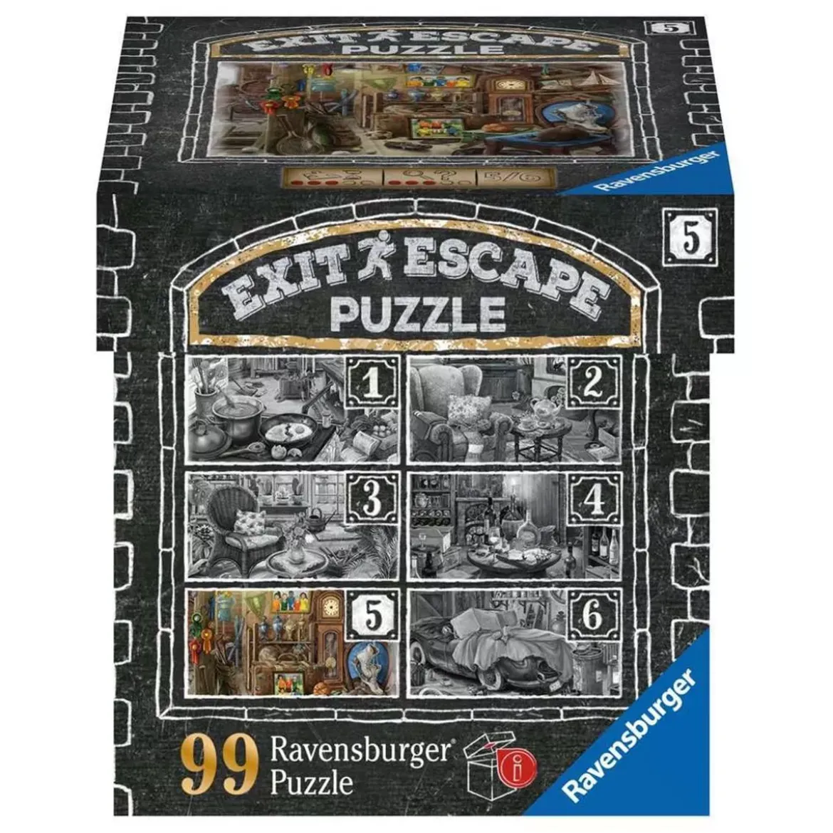 Escape Puzzle Le Grenier du Manoir - 99 pièces