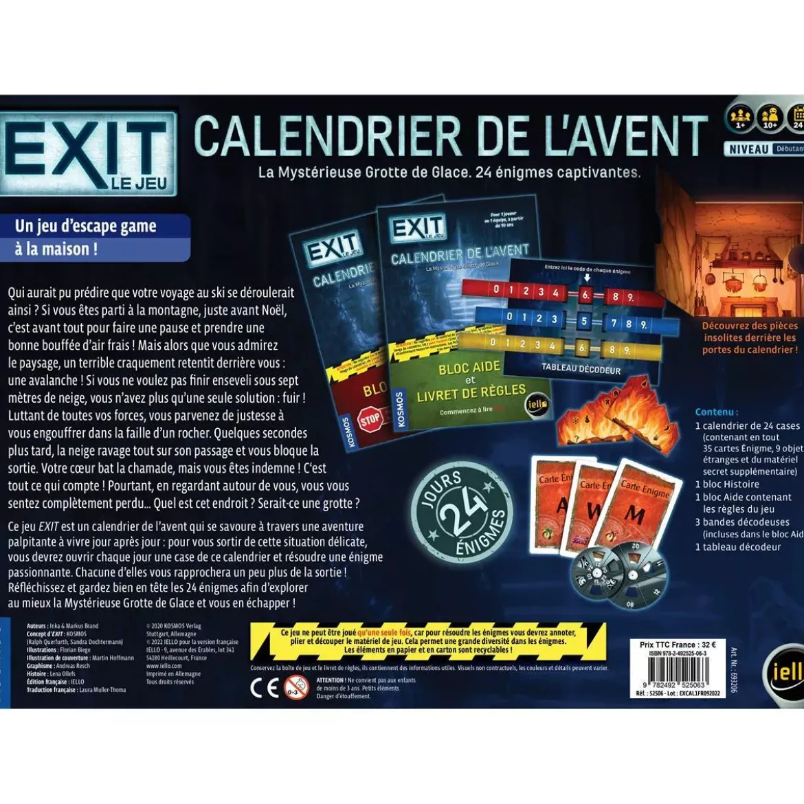 Exit Calendrier de l'Avent : La Grotte Glacée