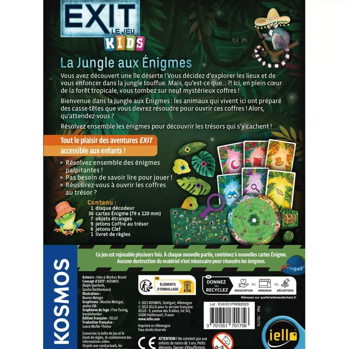 Exit Kids : La Jungle aux Énigmes