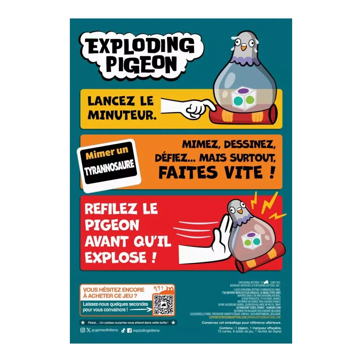 Exploding Pigeon