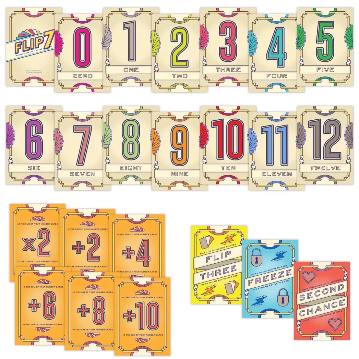 Flip 7 - Version Anglaise