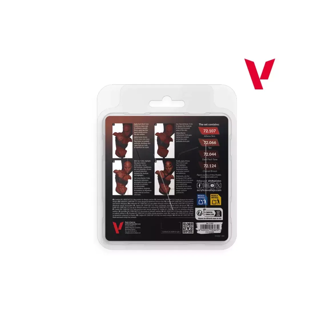Game Color Set Dark Skin - Peinture