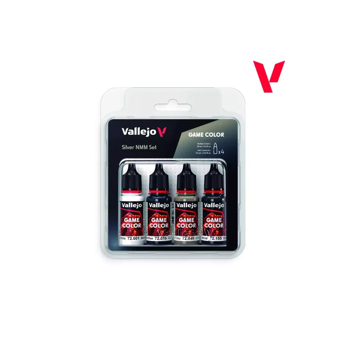 Game Color Set Silver NMM - Peinture