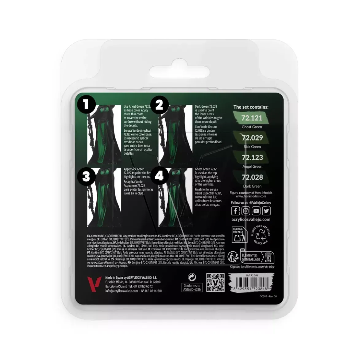 Game Color Set Vert - Peinture