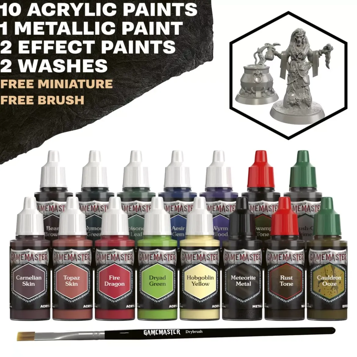 Gamemaster : Wilderness Adventures Roleplaying Paint Set