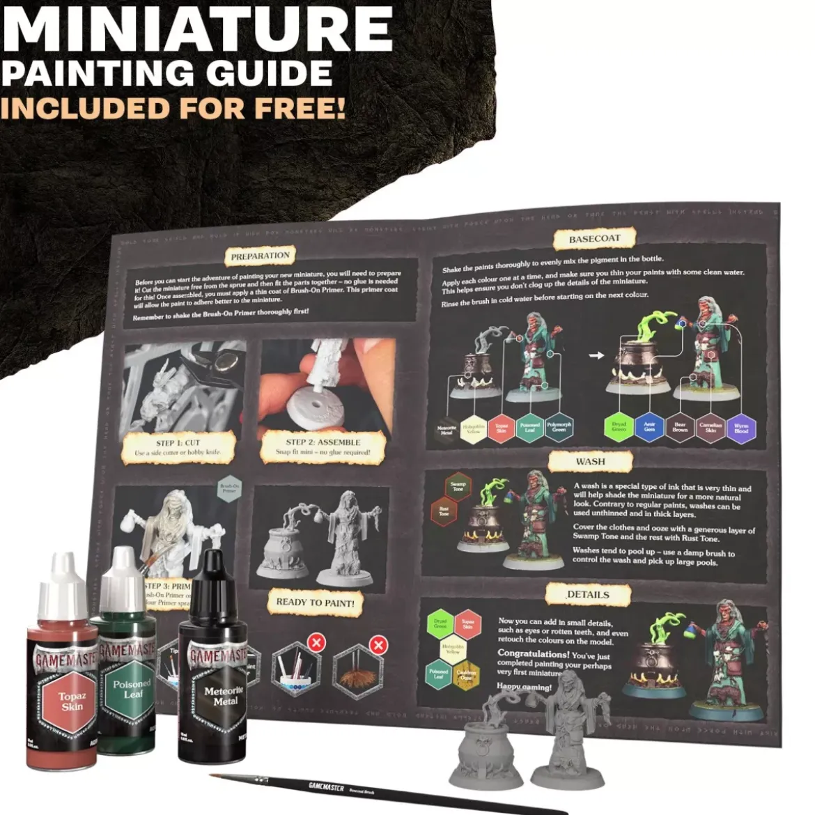 Gamemaster : Wilderness Adventures Roleplaying Paint Set