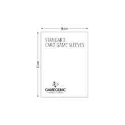 GG : 200 Sleeves Prime - Standard Value Pack Gray - 66 x 91 mm