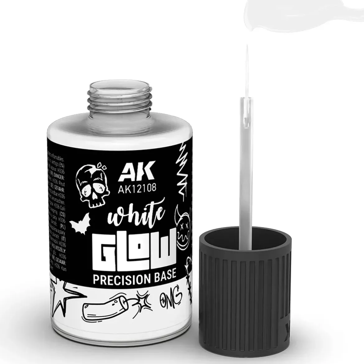 Glow Precision Fluor 30ml AK Interactive - 7 couleurs disponibles