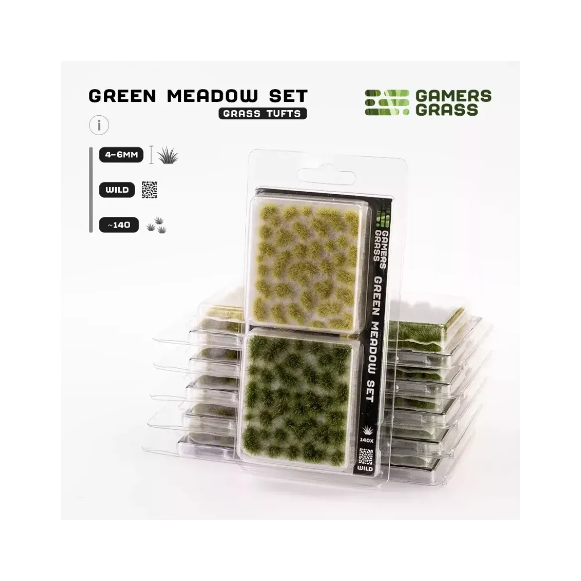 Grass Tuft - Set : Green Meadow - Gamers Grass