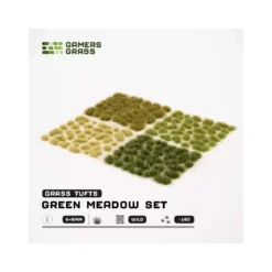 Grass Tuft - Set : Green Meadow - Gamers Grass