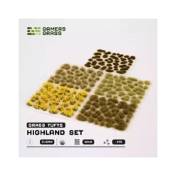 Grass Tuft - Set : Highland Tuft - Gamers Grass
