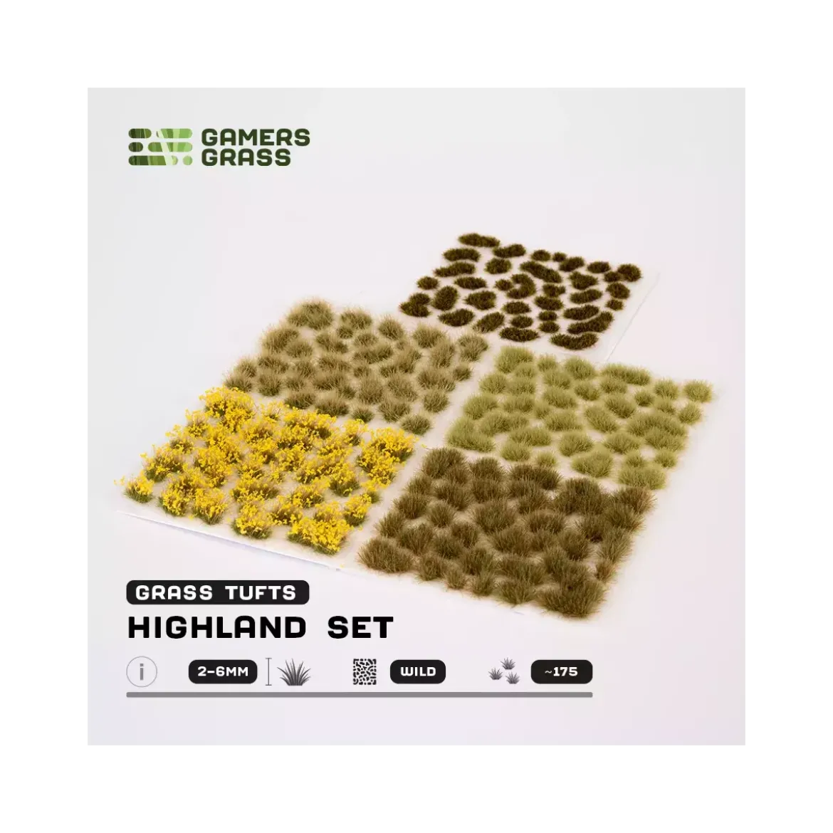 Grass Tuft - Set : Highland Tuft - Gamers Grass