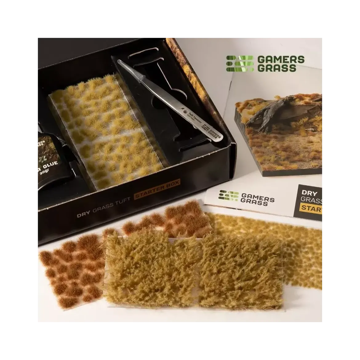 Grass Tuft - Starter Box : Dry Grass - Gamers Grass
