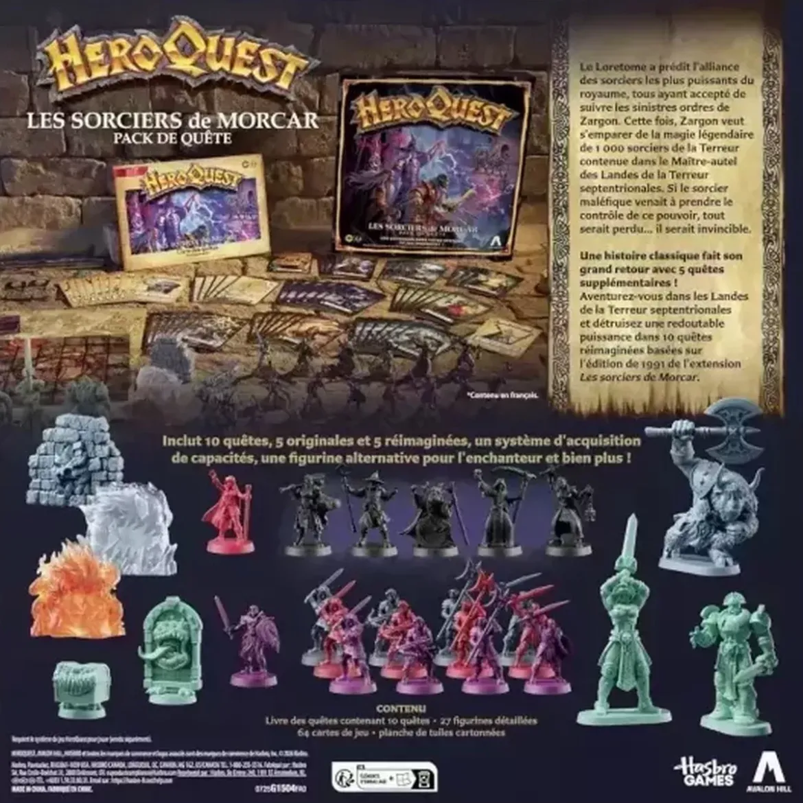 HeroQuest : Les Sorciers De Morcar - Extension