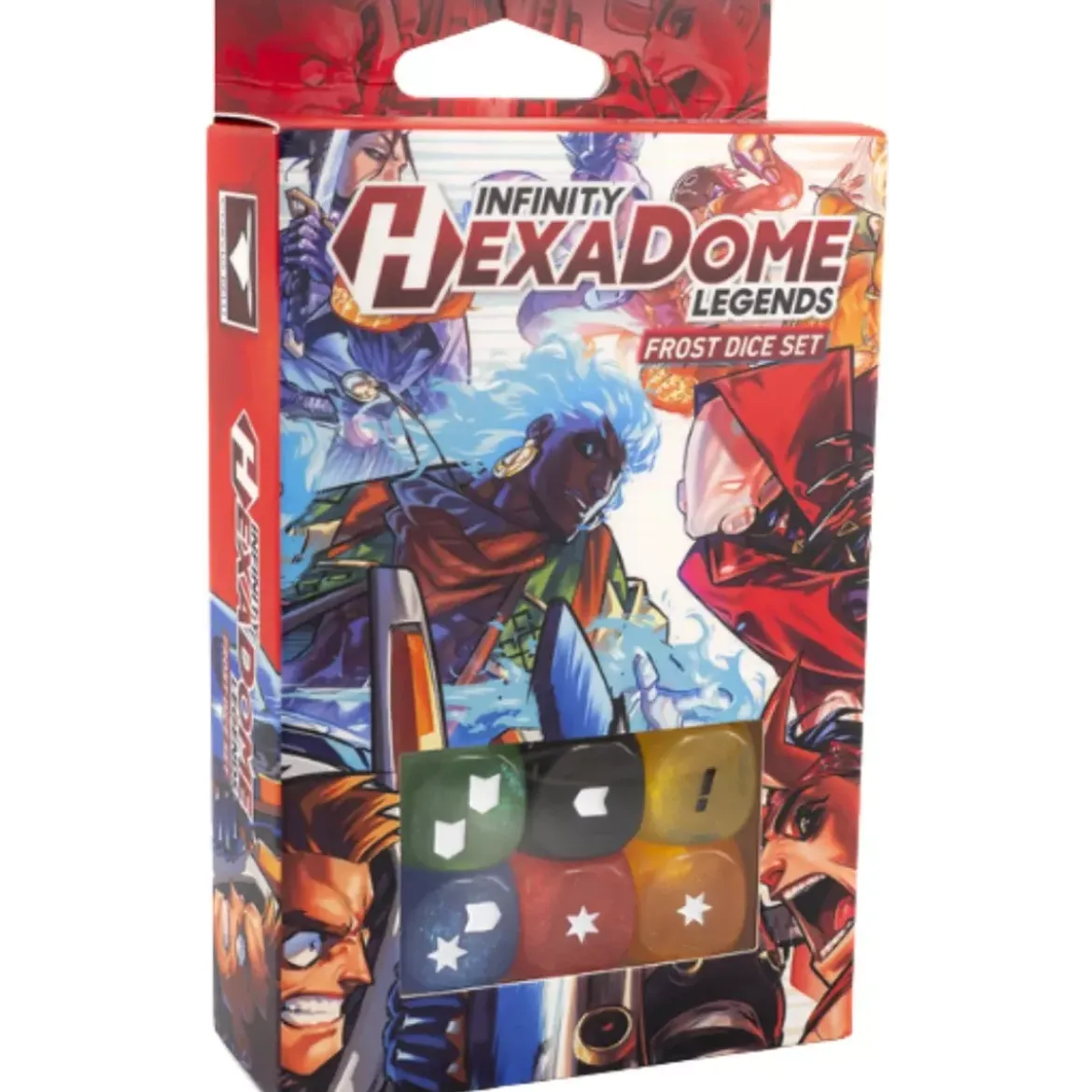 HexaDome Legends - Frost Dice Set