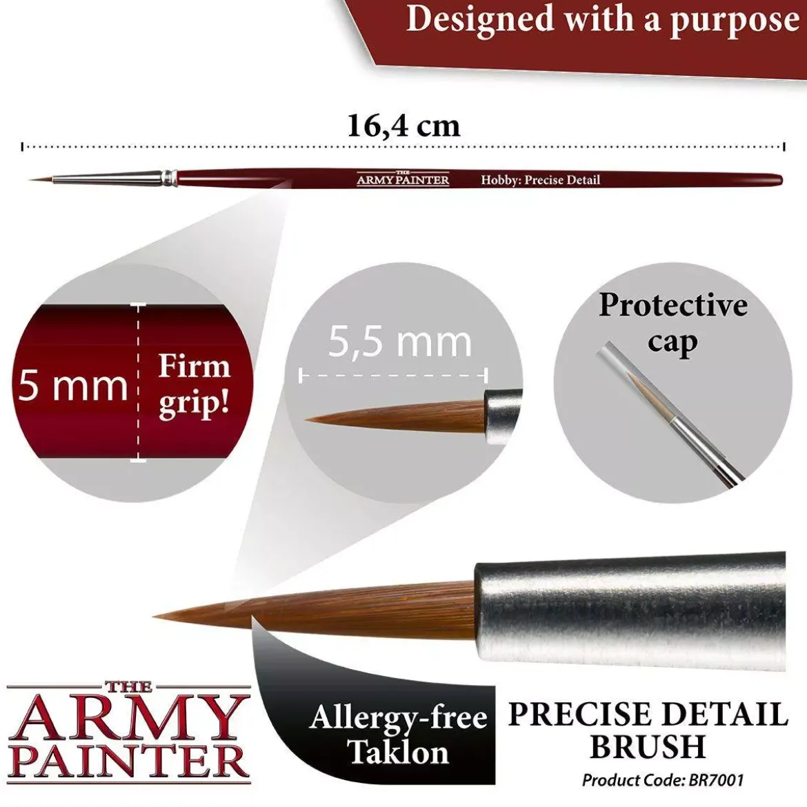 Hobby Brush : Precise Detail - Pinceaux