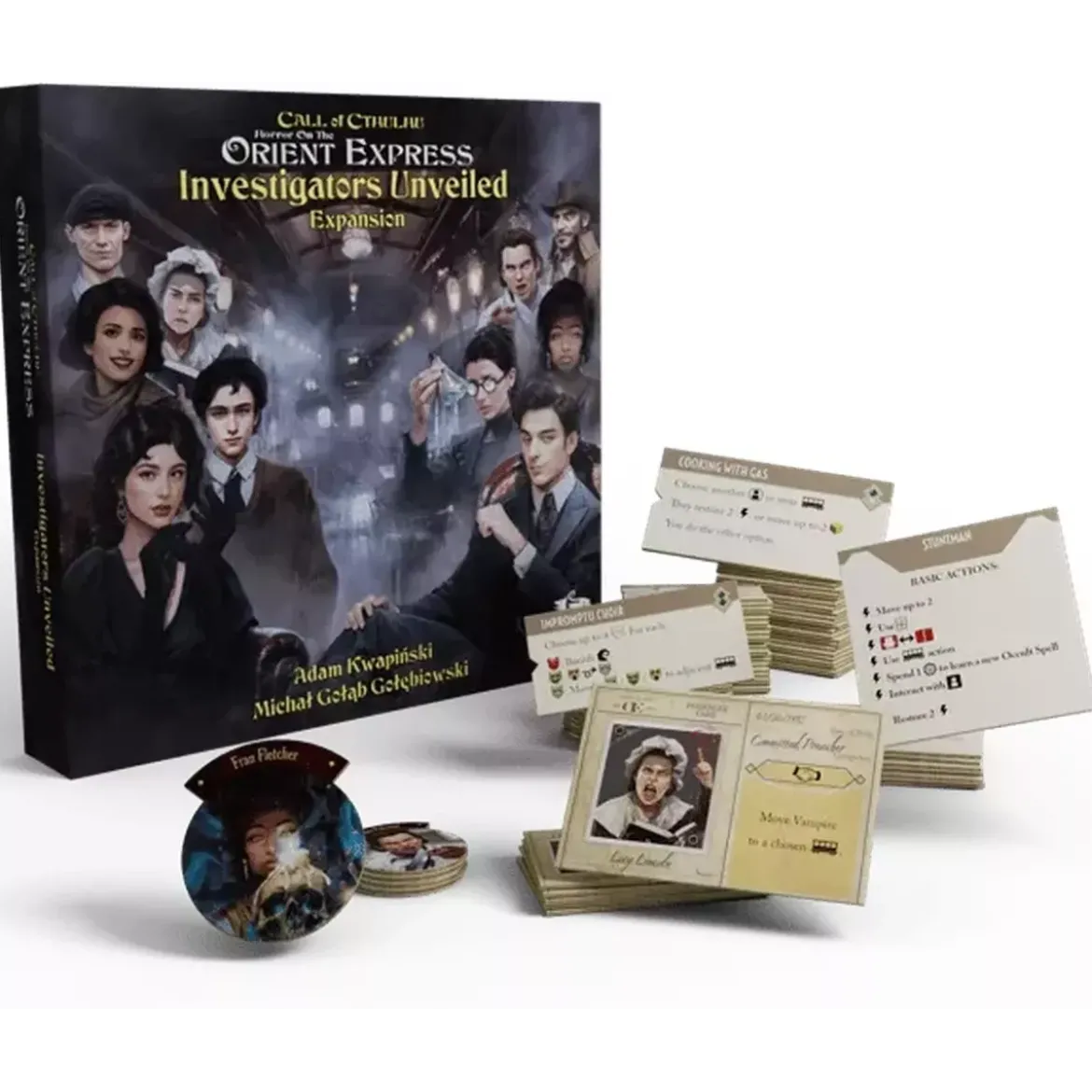 Horror on the Orient Express : Investigators Unveiled - Extension - Version Anglaise