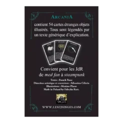 Into the Odd : Cartes Arcania