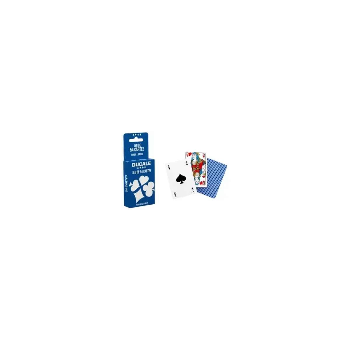 Jeu de 54 cartes Ducale - Bridge et Poker Basic Ecopack