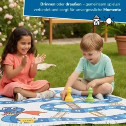 Jeu du Serpent Géant - XXL Giant Snakes & Ladders - Alldoro